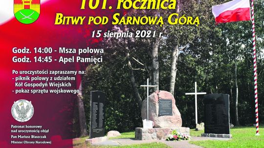 101 rocznica Bitwy pod Sarnową Górą. Zamiast rekonstrukcji przysmaki i pokazy sprzętu.