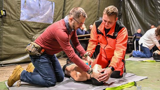 110 cywilów „wGotowości" po szkoleniu w ciechanowskim batalionie 5MBOT