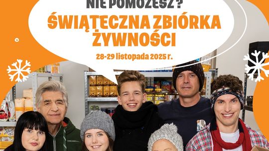 plakat o zbiórce żywności