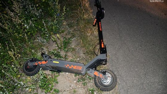 12-latek ciężko ranny po wypadku na hulajnodze elektrycznej