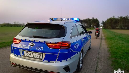 16-latek zatrzymany za jazdę motocyklem w Ciechanowie!