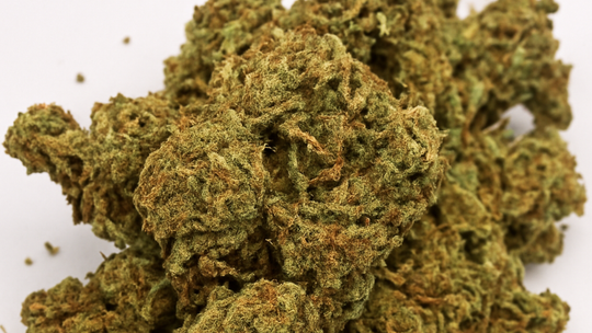 Marihuana na stole