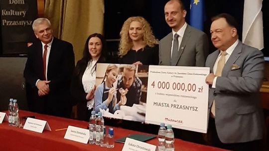 4 mln zł dofinansowania na modernizację przasnyskiego MDK-u