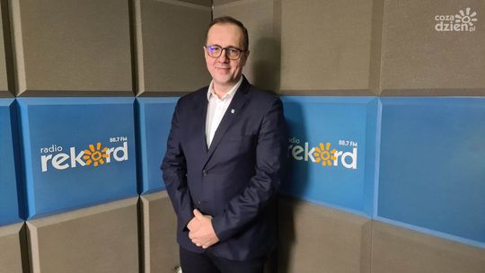 Adam Krzemiński, prezes Towarzystwa Miłośników Ziemi Ciechanowskiej gościem w Radiu Rekord