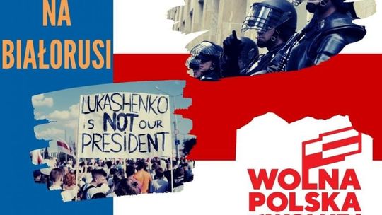 Akcja plakatowa w geście solidarności