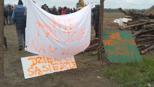 AKTUALIZACJA!!! Trwa protest w Zawadach Dworskich