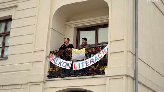 Balkon literacki z wierszami Jana Pawła II
