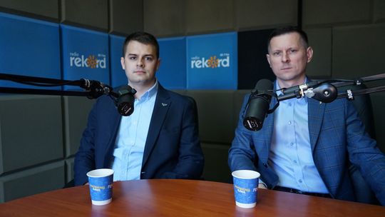 Marek Tucholski i Jakub Walterski w Radiu Rekord w Ciechanowie