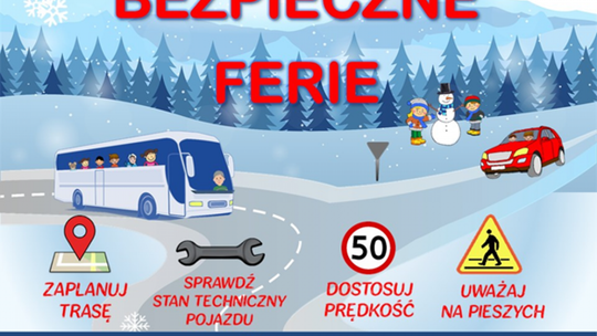 Bezpieczne ferie - działania Policji