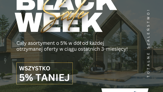 Black Week w BAiKA – Dachy, Okna, Elewacje