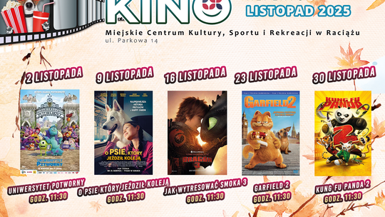 Brak planów na jesienne wolne dni? Raciąż proponuje szeroką ofertę wydarzeń
