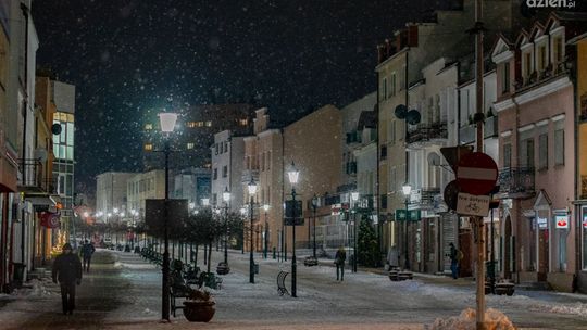 Centrum Ciechanowa z energooszczędnym oświetleniem
