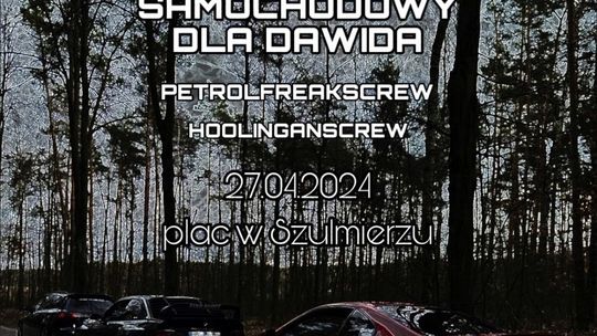 Charytatywny zlot samochodowy dla Dawida z Cars Grudusk