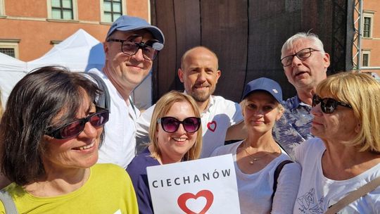 Ciechanów: mieszkańcy miasta i okolic wzięli udział w "Marszu w samo południe" 4 czerwca