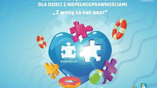 Ciechanów. Nauka pływania dla dzieci z niepełnosprawnościami