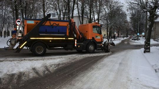 Ciechanów pod śniegiem. "Prosimy o wyrozumiałość"