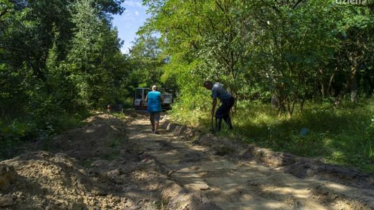 Ciechanów. Trwa rozbudowa sieci ścieżek na „Krubinie”