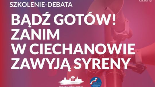 Ciechanów. Ważne szkolenie, zapisz się póki są miejsca
