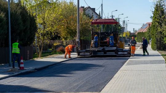 Ciechanów. Wędkarska z nową nawierzchnią