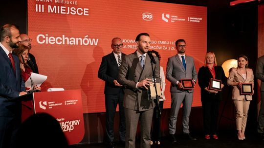 Ciechanów z prestiżową nagrodą