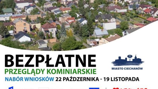 Ciechanów. Za darmo sprawdzą komin, ale trzeba złożyć wniosek