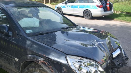 Ciechanowianka po pijanemu uderzyła w ogrodzenie