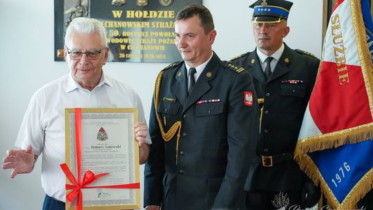 Ciechanowscy strażacy świętują jubileusz. Pół wieku służby dla mieszkańców