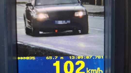 Ciechanowska grupa SPEED udaremniła jazdę z prędkością ponad 50 km/h wyższą niż dozwolona