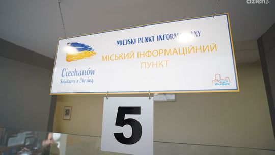 Ciechanowski magistrat stworzył specjalny punkt informacyjny. Można się tam nawet porozumieć po ukraińsku