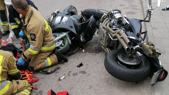 Dębsk. Był pijany, mimo to wsiadł na motocykl