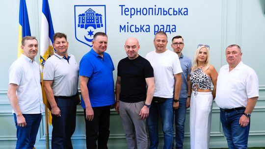 Delegacja z Płońska w Tarnopolu. Współpraca miast partnerskich trwa