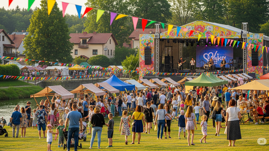 Dni Sochocina 2025 - festiwal smaków, koncerty Top Girls i moc atrakcji nad Wkrą