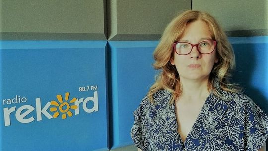 Dorota Jezierska - prezeska zarządu Banku Żywności w Ciechanowie, w Radiu Rekord