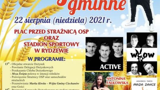 Dożynki w gminie Ciechanów już w niedzielę!