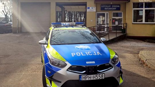 Dramatyczna akcja na S7: Policjanci eskortowali poparzone dziecko do szpitala. Liczyła się każda sekunda!