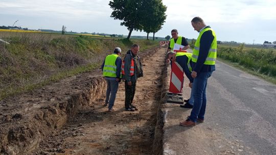Droga Opinogóra-Długołęka. Prace idą zgodnie z harmonogramem.