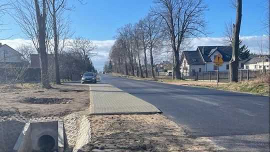 Droga powiatowa Gąsocin i Soboklęszcz na finiszu