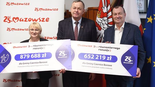Drogi, woda i oczyszczalnie – 1,5 mln zł dla powiatu przasnyskiego!