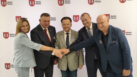 Przedstawiciele Płońska i samorządu województwa mazowieckiego podczas spotkania dotyczącego unijnego dofinansowania inwestycji