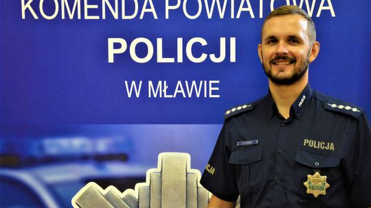 Nagrodzony policjant z Mławy