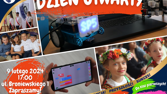 “Dzień Otwarty” w Szkole Podstawowej nr 5 w Ciechanowie - spotkanie pełne atrakcji
