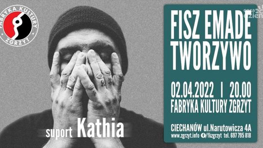 FISZ EMADE TWORZYWO zagrają w Fabryce Kultury Zgrzyt