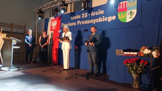 Gala 25–lecia Powiatu Przasnyskiego 