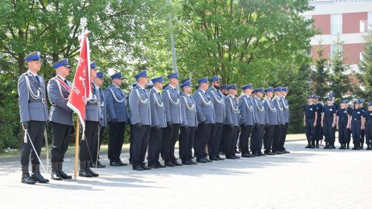 Główne obchody Święta Policji w Przasnyszu odbyły się przed budynkiem powiatowej komendy
