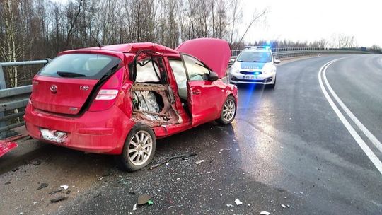 Groźnie na wiadukcie kolejowym w gminie Sońsk, znamy szczegóły wypadku