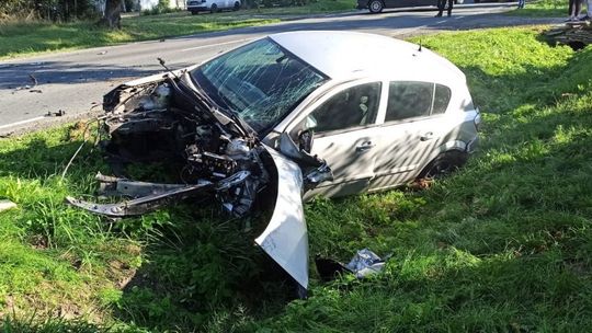 Groźny wypadek na 60-tce, są ranni