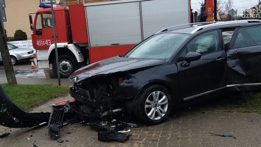 Groźny wypadek na Wyspiańskiego