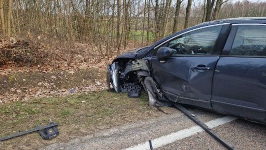 Groźny wypadek w Leśniewie Dolnym