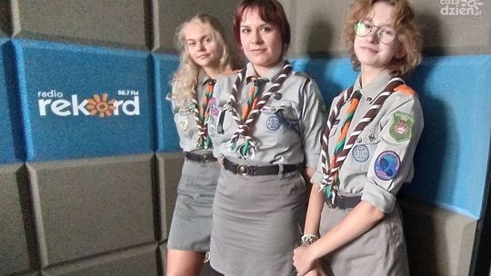Harcerki, pasjonatki, przasnyszanki - Klaudia Matuszewska, Adriana Domańska i Zuzanna Żmijewska