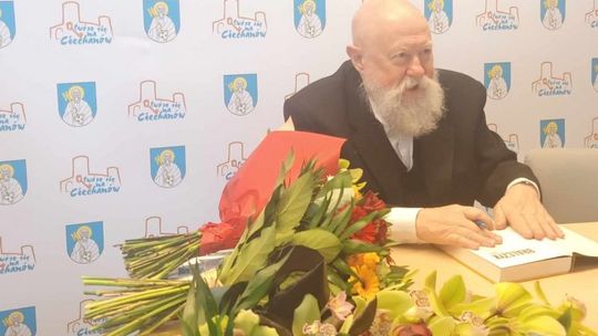 Honorowy Obywatel Miasta Ciechanów - prof. Jerzy Bralczyk 